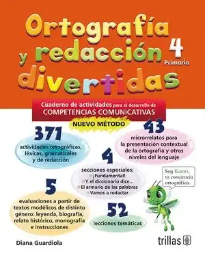 ORTOGRAFIA Y REDACCION 4 DIVERTIDAS PRIMARIA
