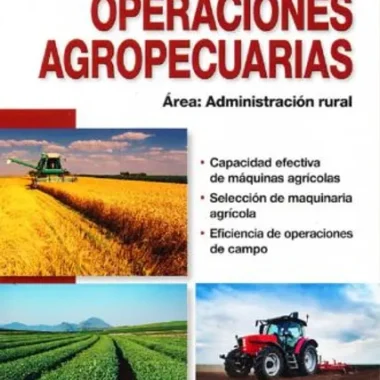 ORGANIZACIÓN DE OPERACIONES AGROPECUARIAS
